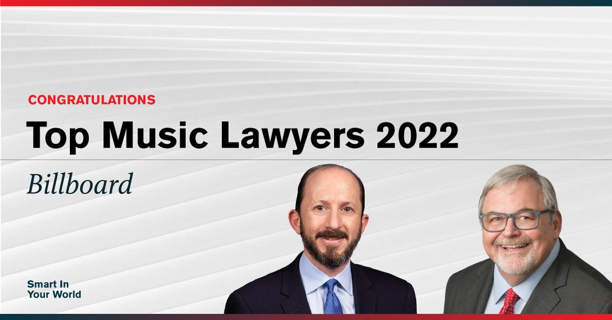 Billboard Names Charap, Finkelstein Top Music Lawyers of 2022