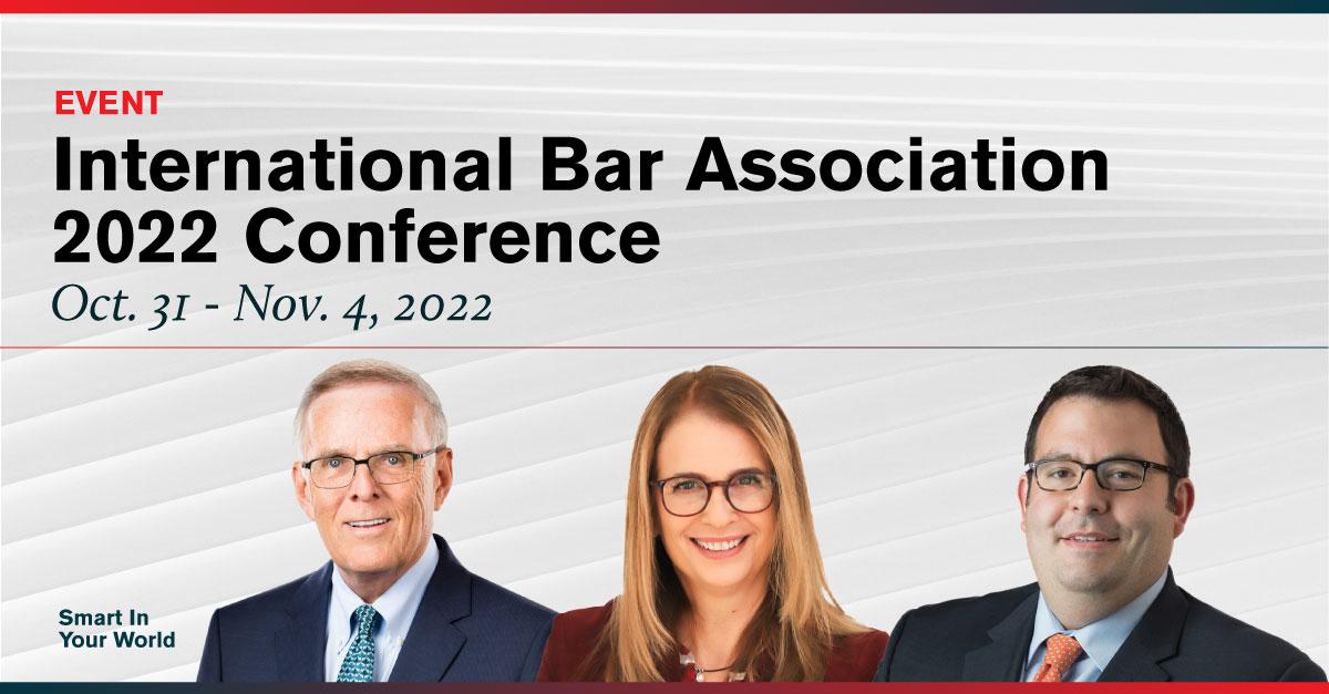 International Bar Association (IBA) Annual Conference Miami 2022